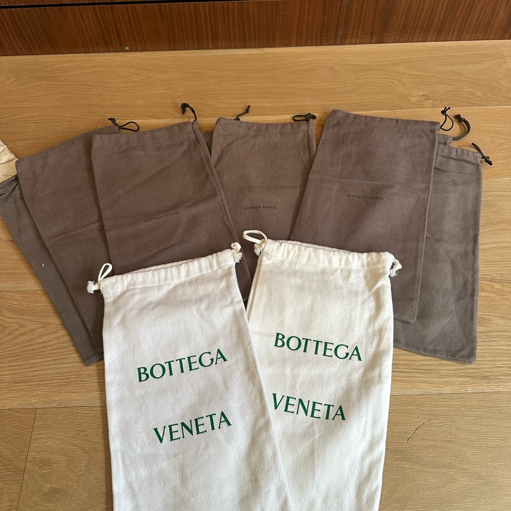 Bottega Veneta Dust Bags Set of 10